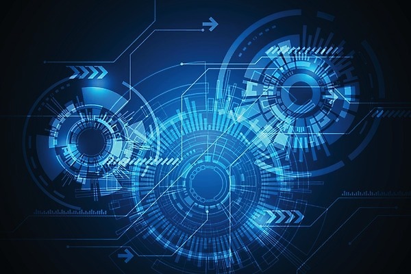 EPS 해외이미지 디자인 컨셉 일러스트 추상 미래 사람없음 그래픽 파란색 디지털 해외202004 해외일러스트 컬러 무늬 파일형식 벡터 이미지허브