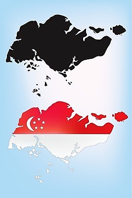 EPS 해외이미지 모양 템플릿 편집 디자인 실루엣 아시아 별 선 섬 여행 백그라운드 지도 일러스트 동양인 그래픽 빨간색 디지털 흰색 경계선 깃발 중앙 초승달 땅 자르기 심볼 사인 윤곽 싱가폴 고립 전국 지도책 지리 디테일 해외202004 해외일러스트 자연요소 나라 컬러 모션 촬영기법 인종 책 달 경계 파일형식 벡터 이미지허브