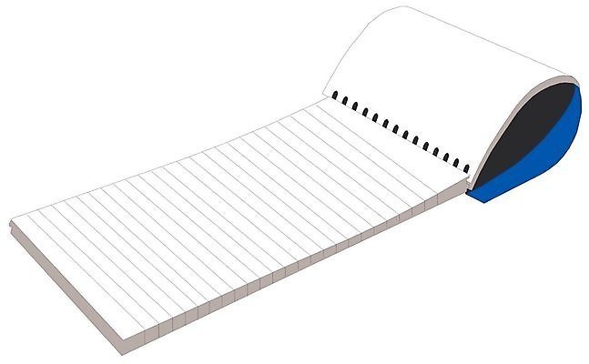 EPS 해외이미지 디자인 교육 종이 선 일러스트 비즈니스 문구용품 나선형 책 사무실 금속 쪽지 공책 공백 흰색 반지 메시지 모서리 오브젝트 문서 페이지 철사 시트 패드 고립 현실 해외202004 해외일러스트 컬러 무늬 장신구 재질 파일형식 벡터 이미지허브