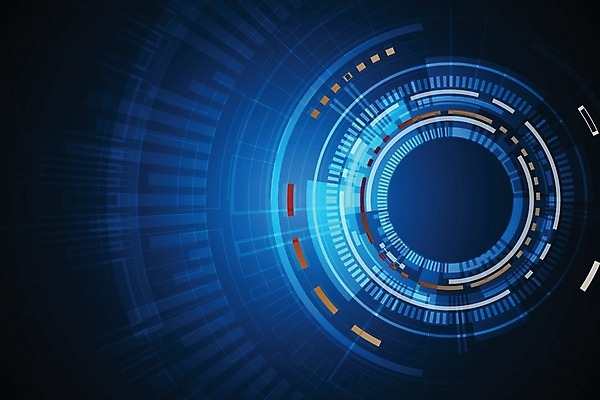 EPS 해외이미지 디자인 컨셉 일러스트 추상 미래 사람없음 그래픽 파란색 디지털 해외202004 해외일러스트 컬러 무늬 파일형식 벡터 이미지허브