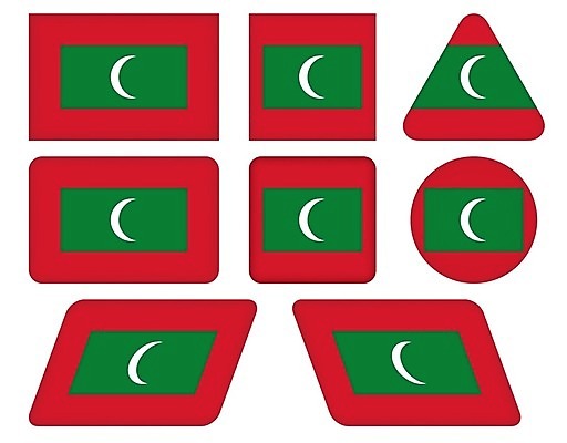 EPS 해외이미지 배너 일러스트 세트 깃발 원형 수집 심볼 사인 정사각형 배지 직사각형 몰디브 고립 전국 정부 표준 해외202004 해외일러스트 도형 아시아 파일형식 벡터 이미지허브