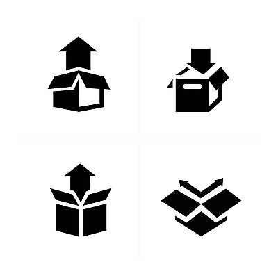 EPS 해외이미지 디자인 백그라운드 일러스트 교통시설 화살 선물 상자 웹 놀람 오픈 심볼 사인 정사각형 패키지 판지 고립 해외202004 해외일러스트 도형 감정 교통 인터넷 표정 시설 파일형식 벡터 이미지허브