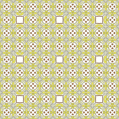 EPS 해외이미지 전통 디자인 패턴 오렌지 일러스트 벽지 추상 장식 노란색 흰색 포르투갈 타일 묘사 정사각형 모자이크 스페인어 아라베스크 엘리먼트 튀니지 해외202004 해외일러스트 도형 유럽 컬러 무늬 과일 아프리카 파일형식 벡터 이미지허브