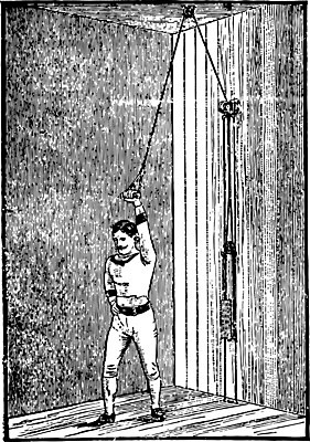 EPS 해외이미지 남자 무기 선 일러스트 미술 검은색 흰색 그림 판화 거인 궤 도르래 방법 해외202004 해외일러스트 컬러 문화예술 사람 파일형식 벡터 이미지허브