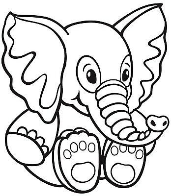 EPS 해외이미지 동물 어린이 일러스트 코끼리 흑백 장난감 작음 만화 부드러움 동물상 해외202004 해외일러스트 포유류 촬영기법 사람 조형물 감각 크기 파일형식 벡터 이미지허브