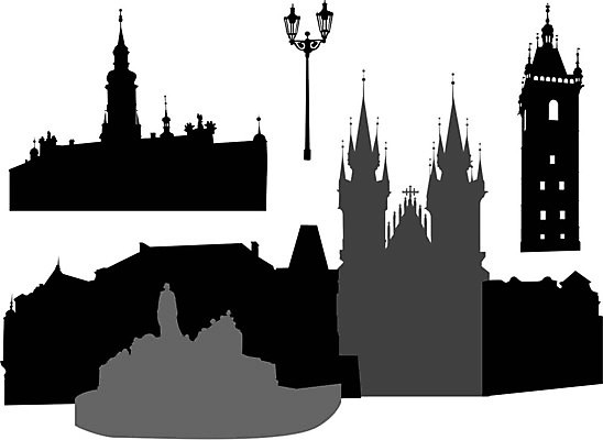 EPS 해외이미지 실루엣 유럽 조각 여행 일러스트 건축양식 주택 건물 교회 탑 검은색 회색 흰색 등불 도시 역사 그림 체코 프라하 공화국 구시가지 보헤미아 해외202004 해외일러스트 건축물 건축 나라 컬러 종교건축 조명 촬영기법 파일형식 벡터 이미지허브