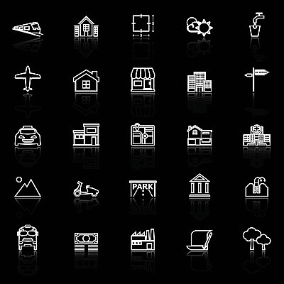 EPS 해외이미지 산업 선 일러스트 비즈니스 교통시설 부동산 아파트 주택 건물 반사 재산 계획 땅 심볼 사인 상업 심플 평가 대출 렌탈 해외202004 해외일러스트 건축물 교통 컨셉 금융 시설 파일형식 벡터 이미지허브