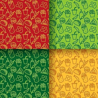 EPS 해외이미지 커피 음료 음식 백그라운드 패턴 일러스트 벽지 거리 감자 피자 샌드위치 세트 식당 계란 식사 튀김 햄버거 소시지 그릴 폐기물 케첩 사인 속도 윤곽 테이크아웃 점심식사 케밥 해외202004 해외일러스트 무늬 채소 주방용품 패스트푸드 서양음식 상점 알 소스_음식 가공식품 쓰레기 파일형식 벡터 이미지허브