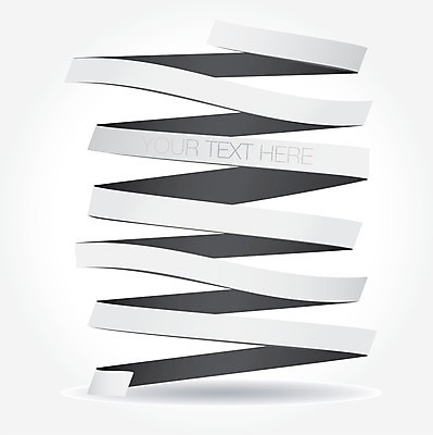 EPS 해외이미지 리본 스티커 일러스트 사람없음 라벨 공백 회색 지그재그 해외202004 해외일러스트 컬러 프레임 파일형식 벡터 이미지허브