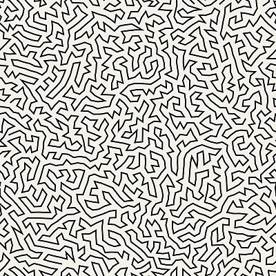 EPS 해외이미지 디자인 종이 선 백그라운드 컨셉 패턴 일러스트 벽지 추상 미술 그래픽 장식 검은색 줄무늬 흰색 직물 퍼즐 수수께끼 엉킴 인쇄 타일 질감 정사각형 미로 루트 복잡 포장소품 혼란 불규칙 스타일 해외202004 해외일러스트 도형 컬러 무늬 포장 문화예술 오브젝트 포장재료 파일형식 벡터 이미지허브