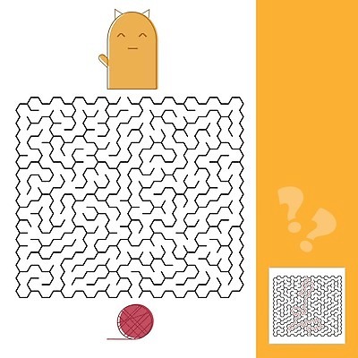 EPS 해외이미지 동물 손 길 어린이 일러스트 공 휴식 고양이 기쁨 게임 마음 퍼즐 연결 방향 그림 매듭 미로 해결 발견 방법 선로 해외202004 해외일러스트 감정 컨셉 포유류 놀이 사람 신체부위 반려동물 파일형식 벡터 이미지허브