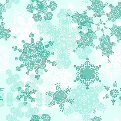 EPS 해외이미지 디자인 백그라운드 패턴 일러스트 추상 사람없음 그래픽 초록색 클래식 눈꽃무늬 스타일 해외202004 해외일러스트 컬러 컨셉 무늬 눈꽃 파일형식 벡터 이미지허브