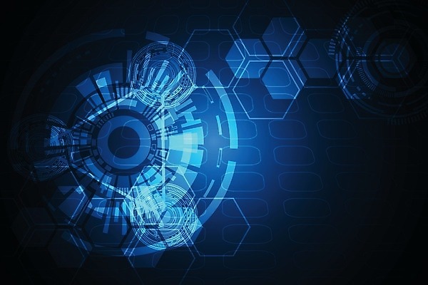 EPS 해외이미지 디자인 컨셉 일러스트 추상 미래 사람없음 그래픽 파란색 디지털 해외202004 해외일러스트 컬러 무늬 파일형식 벡터 이미지허브