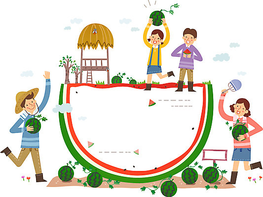 전신 나무 식물 구름 모자 여자 어린이교육 교육 남자 딸 아들 어린이 밭 과일 일러스트 사다리 가족 엄마 수박 프레임 함께함 틀 서기 웃음 들기 사람 소녀 소년 여러명 성인 자녀 체험학습 체험 부채 아빠 오두막 알림 즐거움 수박밭 국내일러스트 AI파일 자연요소 잡화 감정 다수 컨셉 농업 관계 모션 표정 도구 파일형식 벡터