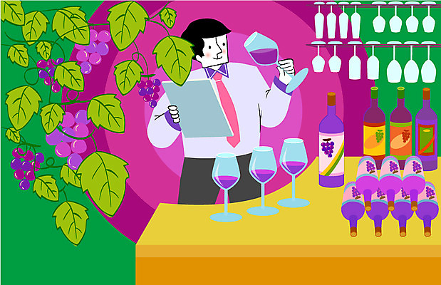 직업 열매 남자 와인잔 과일 일러스트 탁자 포도 주류 직장 한명 서기 들기 사람 상반신 성인 와인 구직 업무 작업실 전문직 병 와인병 파일 일자리 서류판 소믈리에 시음 와인전문가 남자만 남자한명만 성인남자만 성인만 국내일러스트 AI파일 식물 1 식기 음료 가구 컨셉 술잔 회사 비즈니스 모션 병_용기 사무용품 작업 파일형식 벡터