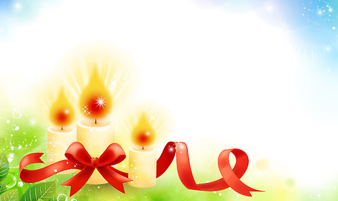 식물 리본 기독교 종교 백그라운드 일러스트 초 촛불 하늘 부활절 사람없음 빛 끈 풀 국내일러스트 AI파일 기념일 파일형식 벡터