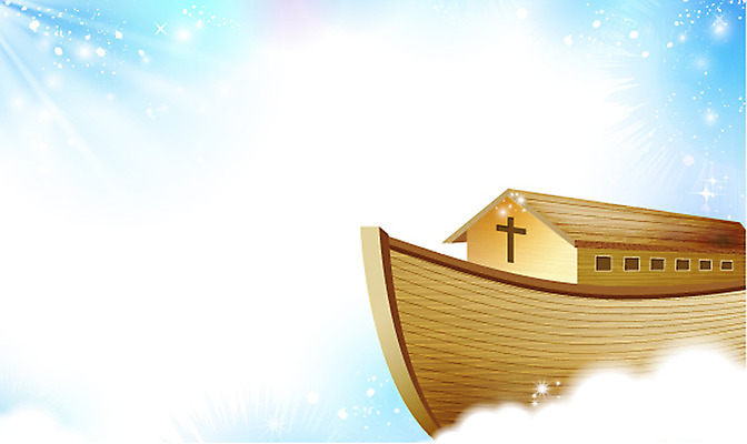 구름 기독교 종교 백그라운드 일러스트 하늘 부활절 사람없음 노아의방주 방주 선박 국내일러스트 AI파일 자연요소 기념일 수상교통 파일형식 벡터
