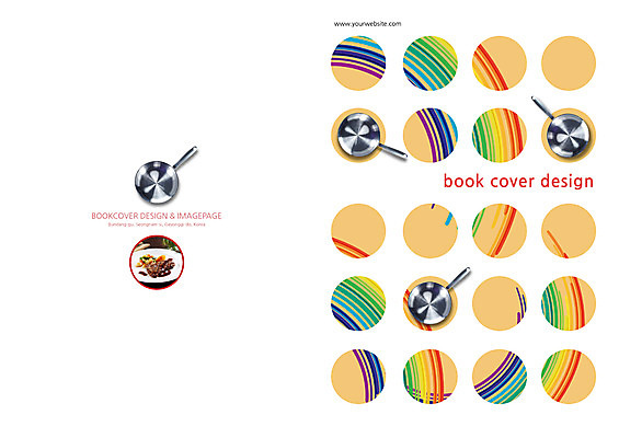 PSD 템플릿 편집 그릇 접시 표지디자인 북디자인 출판디자인 표지 음식 백그라운드 무늬 패턴 북커버 주방용품 요리 팜플렛 사람없음 패턴백그라운드 원형 프라이팬 이미지템플릿 도형 식기 생활용품 파일형식