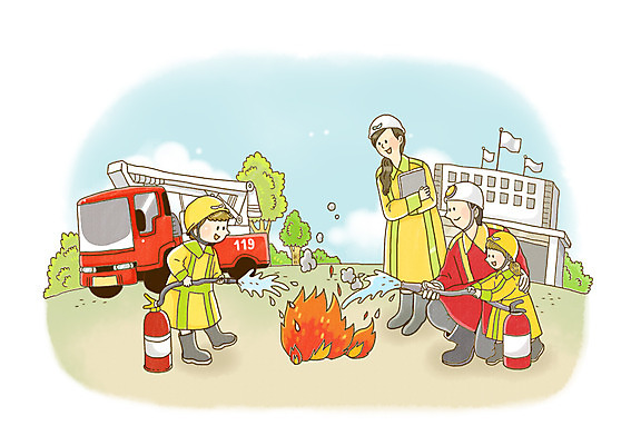 전신 PSD 나무 식물 라이프스타일 건축물 여자 어린이교육 교육 남자 어린이라이프 호수 어린이 일러스트 자동차 불 서기 들기 안전 사람 소녀 소년 여러명 성인 건물 라이프 소방관 예방 화재 생활안전 규칙 소방차 안전교육 소화기 소방서 화재진압 소방교육 국내일러스트 자연요소 건축 육상교통 다수 모션 생활 안전장비 구조원 소방 사건 안전수칙 진압 파일형식