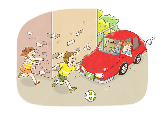 전신 PSD 나무 식물 라이프스타일 여자 어린이교육 교육 남자 어린이라이프 어린이 교통수단 일러스트 공 자동차 거리 서기 안전 사람 소녀 소년 성인 라이프 세명 달리기 놀이용품 골목길 위험 예방 공놀이 생활안전 안전수칙 교통안전 규칙 안전교육 국내일러스트 길 육상교통 교통 컨셉 모션 놀이 생활 오브젝트 파일형식