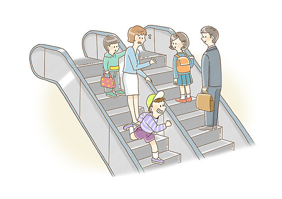 전신 PSD 라이프스타일 여자 어린이교육 교육 남자 어린이라이프 어린이 일러스트 서기 안전 사람 소녀 소년 여러명 성인 라이프 달리기 예절 엘리베이터 예방 생활안전 안전수칙 규칙 공공예절 안전교육 국내일러스트 다수 모션 생활 파일형식