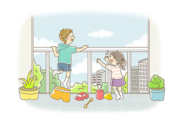 전신 PSD 나무 식물 구름 라이프스타일 건축물 여자 어린이교육 교육 남자 어린이라이프 화분 어린이 일러스트 자동차 놀이 하늘 서기 안전 사람 소녀 소년 두명 건물 라이프 장난감 놀이용품 발코니 위험 예방 생활안전 안전수칙 규칙 안전교육 어린이만 국내일러스트 자연요소 건축 육상교통 컨셉 모션 생활 오브젝트 파일형식