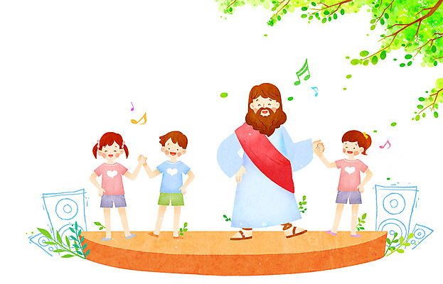 전신 PSD 나무 식물 구름 여자 남자 행복 기독교 종교 어린이 포즈 백그라운드 음표 일러스트 하늘 함께함 서기 미소 웃음 사람 소녀 소년 여러명 성인 여름 믿음 스피커 공연 무대 춤 풀 예수 성자 성경학교 여름성경학교 율동 국내일러스트 자연요소 기호 계절 감정 음악 음향기기 다수 컨셉 학교 모션 문화예술 표정 이벤트 신_종교 파일형식 여름_계절