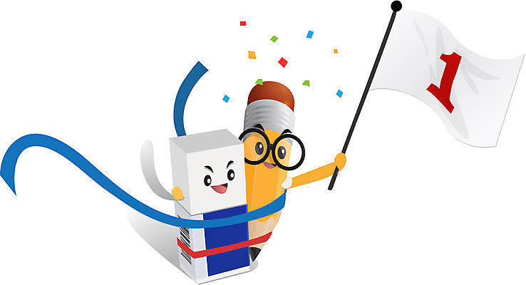 캐릭터 1 어린이교육 교육 일러스트 홍보캐릭터 협력 문구용품 교육캐릭터 초등교육 들기 사람없음 달리기 필기구 숫자 연필 깃발 우승 지우개 교구 연필캐릭터 순위 골인 등수 일러캐릭터 AI파일 문자 모션 학용품 최고 오브젝트 파일형식 벡터