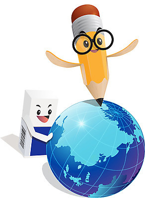 캐릭터 어린이교육 교육 지구 일러스트 홍보캐릭터 문구용품 학용품 교육캐릭터 초등교육 사람없음 필기구 연필 지구본 지우개 교구 연필캐릭터 일러캐릭터 AI파일 오브젝트 파일형식 벡터