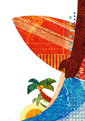 PSD 나무 식물 손 계절 바다 백그라운드 일러스트 자연 한손 한명 들기 풍경 해변 신체부위 여름 야자수 태양 여름풍경 서핑보드 보드 국내일러스트 자연요소 1 스포츠 모션 사람 보드_스포츠 생태계 파일형식 여름_계절