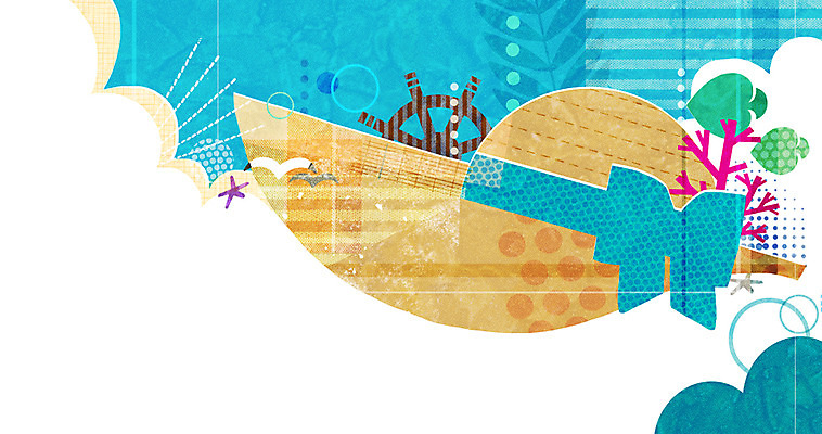 PSD 동물 모자 계절 리본 바다 백그라운드 일러스트 자연 열쇠 불가사리 어류 풍경 사람없음 여름 여름풍경 산호 키_배핸들 국내일러스트 잡화 극피동물 수중동물 자포동물 핸들 생태계 파일형식 여름_계절