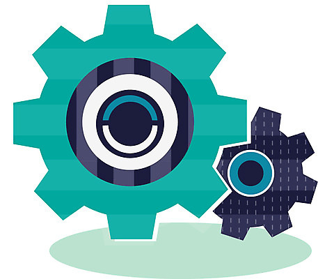 아이콘 문자 기호 상징 모바일 사람없음 픽토그램 바퀴 심볼 픽토그램아이콘 톱니바퀴 모바일아이콘 설정 2D아이콘 AI파일 파일형식 벡터