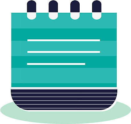 아이콘 문자 기호 상징 모바일 사람없음 픽토그램 다이어리 공책 메모지 심볼 픽토그램아이콘 연습장 모바일아이콘 2D아이콘 AI파일 문구용품 사무용품 파일형식 벡터