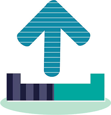 아이콘 문자 기호 화살표 상징 모바일 사람없음 픽토그램 방향 심볼 픽토그램아이콘 상승 모바일아이콘 업로드 2D아이콘 AI파일 컨셉 파일형식 벡터