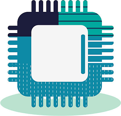 아이콘 문자 기호 상징 모바일 사람없음 픽토그램 심볼 픽토그램아이콘 반도체 모바일아이콘 마이크로칩 2D아이콘 AI파일 메모리칩 파일형식 벡터