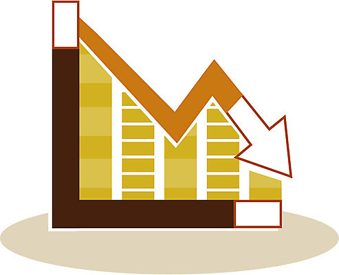 아이콘 화살표 모바일 그래프 사람없음 웹 플랫 하락 모바일아이콘 2D아이콘 AI파일 컨셉 인터넷 파일형식 벡터