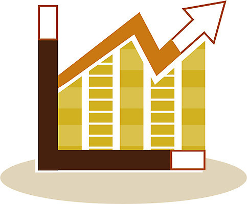 아이콘 화살표 모바일 그래프 사람없음 웹 플랫 상승 모바일아이콘 2D아이콘 AI파일 컨셉 인터넷 파일형식 벡터