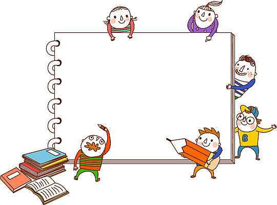 전신 배너 여자 어린이교육 교육 남자 종이 어린이 일러스트 홍보캐릭터 안내 프레임 알림판 틀 서기 들기 사람 소녀 소년 여러명 책 친구 연필 메모지 알림 스케치북 어린이만 국내일러스트 일러캐릭터 AI파일 캐릭터 다수 관계 모션 학용품 필기구 사무용품 파일형식 벡터