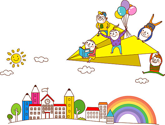 전신 나무 식물 건축물 여자 어린이교육 교육 남자 어린이 무지개 일러스트 학교 서기 사람 앉기 소녀 소년 여러명 건물 책 친구 태양 비행 종이비행기 풍선 어린이만 국내일러스트 AI파일 자연요소 건축 다수 관계 모션 종이접기 파일형식 벡터