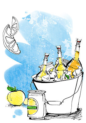 PSD 식기 음료 음식 백그라운드 과일 라인일러스트 일러스트 유리병 디저트 통 사람없음 컵 얼음 주스 캔 병 양동이 담기 국내일러스트 자연요소 모션 병_용기 파일형식