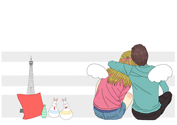 PSD 시설물 건축물 커플 여자 남자 인형 커플라이프 쿠션 날개 데이트 일러스트 어깨동무 사랑 사람 앉기 손짓 상반신 성인 두명 탑 에펠탑 스킨십 천사날개 성인만 국내일러스트 라이프스타일 건축 감정 포즈 관계 모션 천사 파리 랜드마크 파일형식