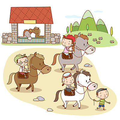 전신 나무 식물 여자 남자 여행 일러스트 산 안내 한국 서기 사람 앉기 여러명 관광지 제주도 말_동물 체험 승마 해녀 마굿간 국내여행 국내일러스트 AI파일 직업 아시아 스포츠 다수 컨셉 포유류 모션 외양간 파일형식 벡터