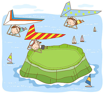 전신 여자 남자 바다 여행 요트 일러스트 하늘 레저 산 안내 한국 사람 세명 관광지 제주도 비행 운반 행글라이더 국내여행 선박 국내일러스트 AI파일 아시아 스포츠 수상교통 배 파일형식 벡터