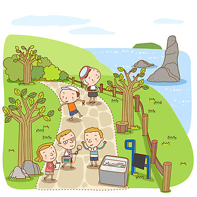 전신 나무 식물 여자 남자 길 바다 여행 일러스트 산 안내 한국 서기 들기 사람 잔디 여러명 관광지 제주도 돌_바위 바위 기자 마이크 방송 해녀 국내여행 올레길 취재 국내일러스트 AI파일 직업 아시아 음향기기 다수 모션 파일형식 벡터