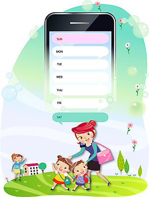 전신 나무 식물 건축물 여자 꽃 어린이 가방 일러스트 가족 엄마 서기 들기 사람 소녀 소년 잔디 여러명 성인 건물 스마트폰 핸드폰 손들기 다이어리 교사 유치원 달력 인사 날짜 계획 계획표 스케줄러 워킹맘 스케쥴러 아이돌봄 국내일러스트 AI파일 직업 잡화 교육 남자 건축 다수 컨셉 관계 모션 전자제품 스마트기기 사무용품 예절 비즈니스우먼 파일형식 벡터 돌봄서비스