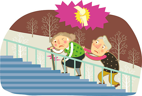 전신 나무 식물 라이프스타일 부부 커플 여자 할아버지 노년 남자 할머니 일러스트 난간 지팡이 건강 관리 서기 사람 성인 두명 라이프 실버라이프 노후 건강관리 계단 노부부 고통 실버 보호 질병 위험 질병관리 관절염 관절 무릎 부축 노인만 국내일러스트 AI파일 감정 컨셉 의학 관계 모션 뼈 생활 신체부위 성인만 파일형식 벡터