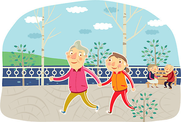 전신 나무 식물 구름 라이프스타일 부부 커플 공원 여자 할아버지 노년 남자 할머니 벤치 의자 일러스트 하늘 건강 관리 서기 사람 앉기 여러명 성인 라이프 실버라이프 노후 운동복 운동 걷기 건강관리 노부부 실버 보호 질병 위험 질병관리 노인만 국내일러스트 AI파일 자연요소 옷 공공시설 가구 다수 컨셉 의학 관계 모션 생활 성인만 파일형식 벡터