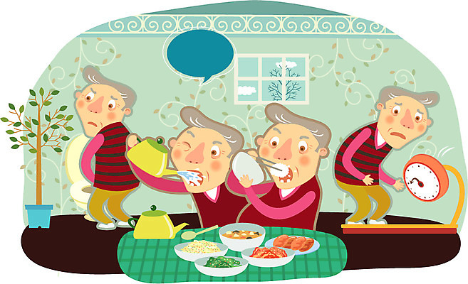 전신 나무 식물 구름 라이프스타일 할아버지 노년 남자 화분 음식 말풍선 일러스트 창문 식탁 주전자 건강 관리 서기 사람 앉기 여러명 성인 라이프 실버라이프 건강관리 식사 보호 질병 위험 화장실 질병관리 체중계 변기 소변 폭식 당뇨병 저체중 노인남자만 국내일러스트 AI파일 자연요소 다수 컨셉 의학 모션 탁자 주방용품 생활 체중 남자만 노인만 파일형식 벡터