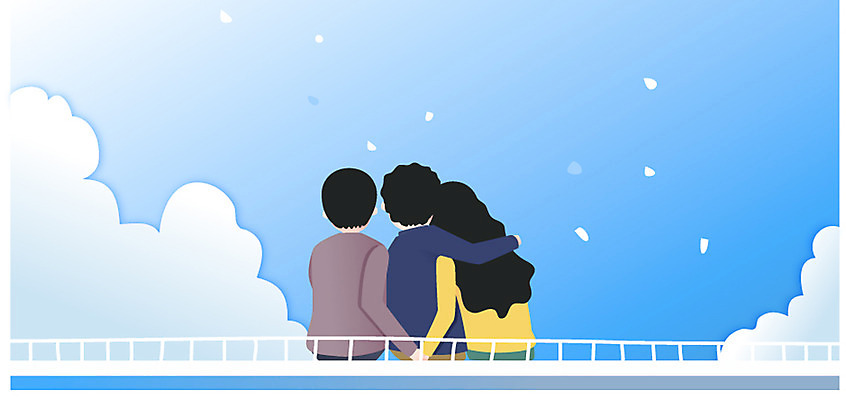 구름 라이프스타일 커플 여자 남자 일러스트 하늘 어깨동무 사랑 사람 손짓 상반신 성인 라이프 세명 친구 손잡기 비밀 옥상 바보사랑 성인만 국내일러스트 AI파일 자연요소 감정 포즈 컨셉 관계 모션 생활 파일형식 벡터