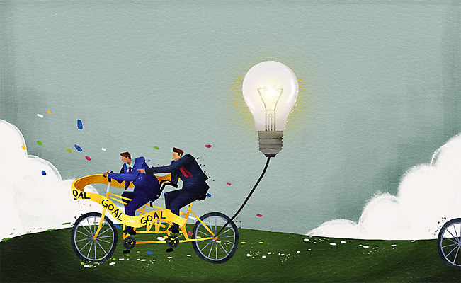 전신 PSD 식물 구름 남자 일러스트 비즈니스 전구 하늘 협력 아이디어 함께함 사람 앉기 정장 잔디 성인 두명 자전거 도움 직장인 비즈니스맨 목표 계획 비즈니스캐릭터 동료 골 성인남자만 국내일러스트 일러캐릭터 자연요소 직업 캐릭터 옷 컨셉 관계 모션 바이크 남자만 성인만 파일형식